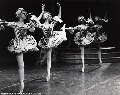 San Francisco Ballet dancers in Christensen's Nutcracker, 1971