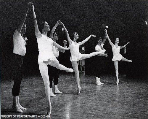 San Francisco Ballet dancers in a performance of Robert Gladstein's Vivaldi Concerto, 1963