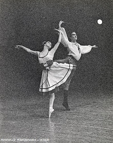 Virginia Johnson and David Anderson in Anderson's Hungarica, 1965