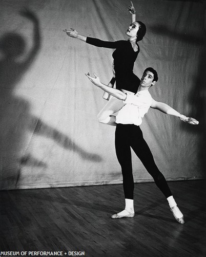 Sally Bailey and Robert Gladstein in Christensen's Dance Variations, 1963