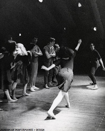 Gerard Leavitt with San Francisco Ballet dancers, undated