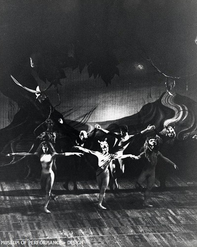 San Francisco Ballet dancers in Christensen's Original Sin, circa 1966