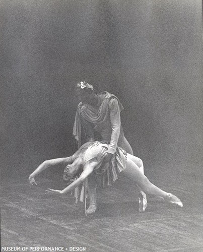 Janet Sassoon and Richard Carter in Balanchine's Serenade, 1960