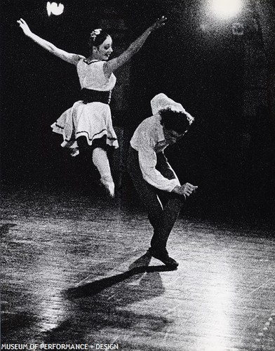 Virginia Johnson and David Anderson in Anderson's Hungarica, circa 1965-1966