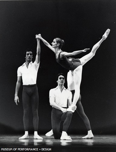 Betsy Erickson, Vane Vest, and Jim Sohm in Christensen's Sinfonia, circa 1970s