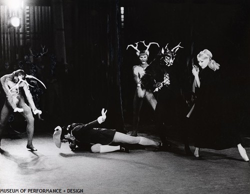 Lynda Meyer, David Anderson, and other dancers in Christensen's Beauty and the Beast, circa 1960s