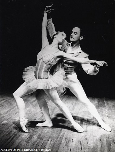 Carlos Carvajal and Sue Loyd in his work, Three Diversions, 1966