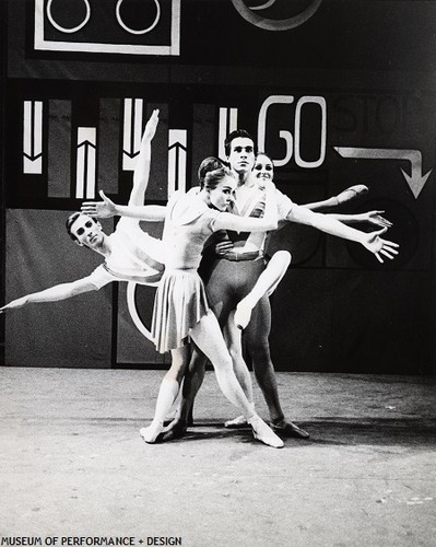 San Francisco Ballet dancers in Gladstein's Way Out, circa 1965