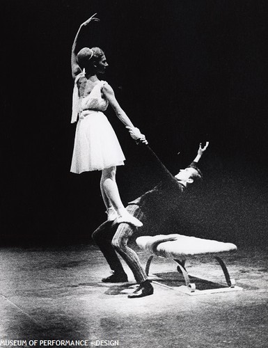 John McFall and another dancer, undated