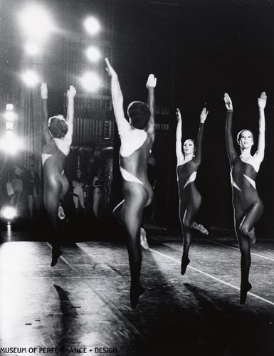 San Francisco Ballet dancers in McFall's Quanta, circa 1978-1989