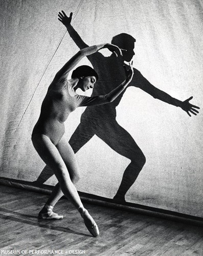 San Francisco Ballet dancer in Christensen's Shadows, 1963