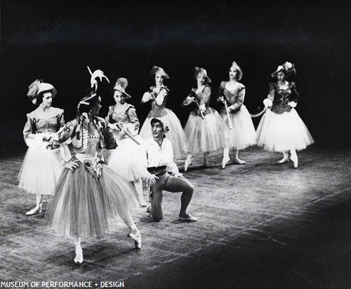 Sally Bailey, Michael Smuin, and other dancers in Christensen's Con Amore, 1960