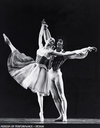 Lynda Meyer and Vane Vest in Christensen's Airs de Ballet, circa 1970s