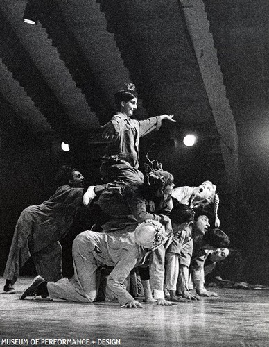 San Francisco Ballet dancers in Allen's Buji, 1964