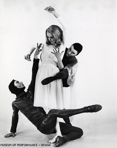 Lynda Meyer, Nancy Robinson, and Lee Fuller in Gladstein's Psychal, 1967