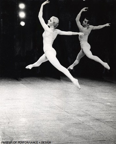 Lynda Meyer and Henry Berg in Christensen's Sinfonia, circa 1960s