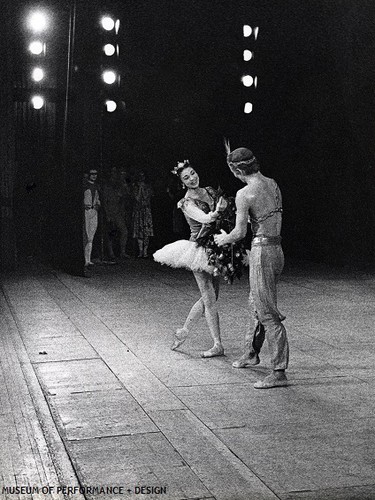 Margot Fonteyn and Rudolf Nureyev in Nureyev's Le Corsaire, 1964