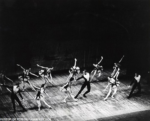 San Francisco Ballet dancers in Balanchine's Symphony in C, circa 1961