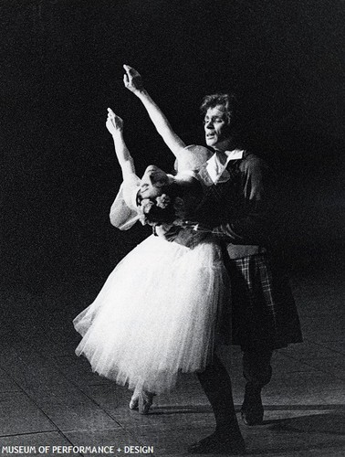 Margot Fonteyn and Rudolf Nureyev in Bournonville's La Sylphide, 1964