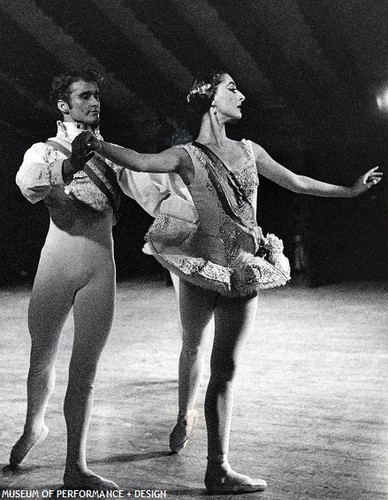 Cynthia Gregory and Terry Orr in Christensen's Divertissement D'Auber (II), circa 1963