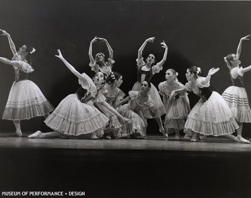 San Francisco Ballet dancers in Christensen's The Ice Maiden, circa 1977