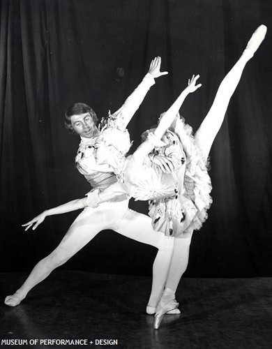 Sara Maule and Ted Nelson in Christensen's Nutcracker, 1970