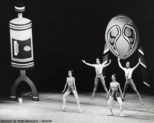 San Francisco Ballet dancers in Gladstein's Way Out, circa 1965