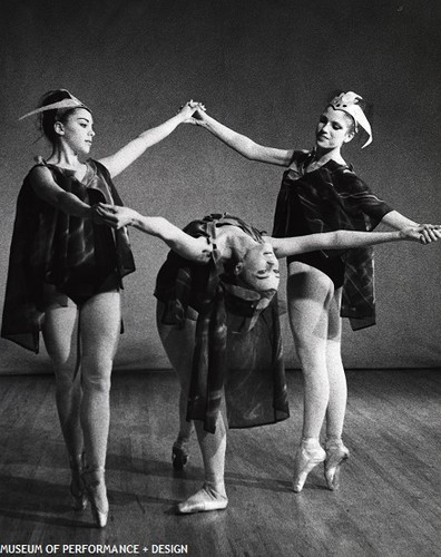 San Francisco Ballet dancers in Ordway's A Dream Work, circa 1964-1965