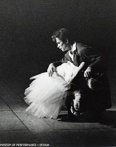 Margot Fonteyn and Rudolf Nureyev in Bournonville's La Sylphide, 1964