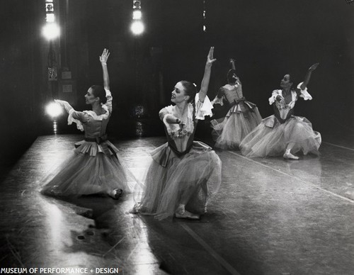 San Francisco Ballet dancers in Christensen's Scarlatti Portfolio, 1979