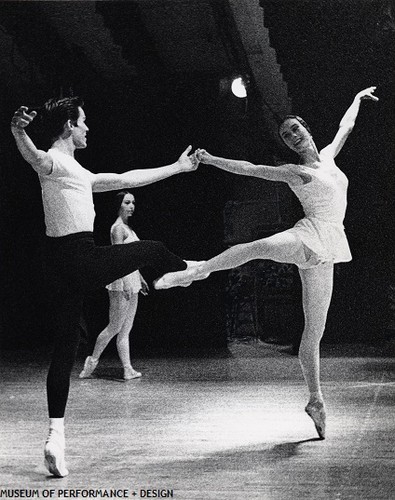 Sally Bailey, David Anderson, and another dancer in Gladstein's Vivaldi Concerto, 1964