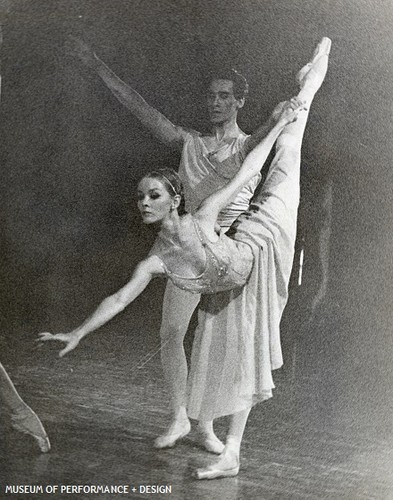 San Francisco Ballet dancers in Balanchine's Allegro Brillante, 1979