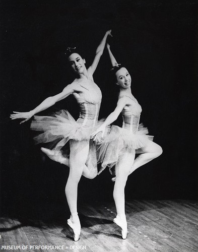 Sally Bailey and Sue Loyd in Carvajal's Three Diversions, 1966