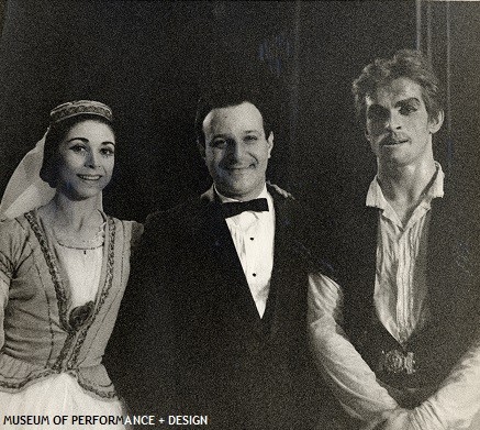 Margot Fonteyn and Rudolf Nureyev with Samuel Gerhard, 1964