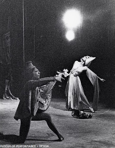 Jocelyn Vollmar and a female dancer in Christensen's Lady of Shalott, circa 1963