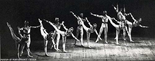 San Francisco Ballet dancers in Christensen's Lucifer, circa 1965-1966