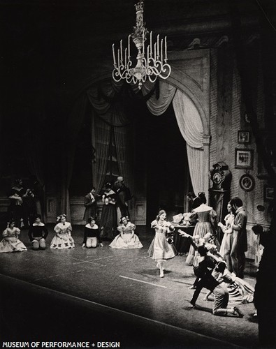 San Francisco Ballet dancers in Christensen's Nutcracker, 1969