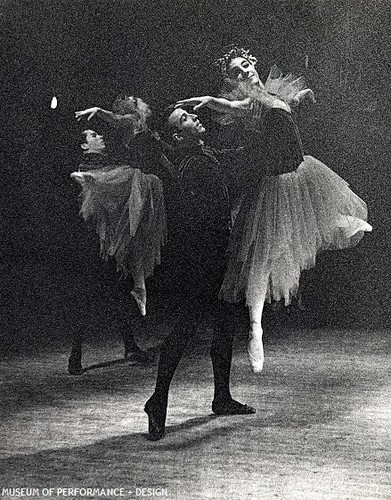 Gail Visentin, Lee Fuller, and other dancers in Christensen's Prokofiev Waltzes, 1964