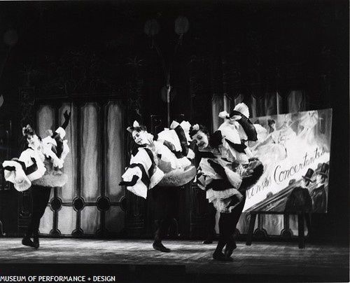 San Francisco Ballet dancers in Christensen's Danses Concertantes, 1963