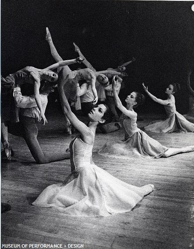 San Francisco Ballet dancers in Gibson's Adagio for Ten and Two, 1964