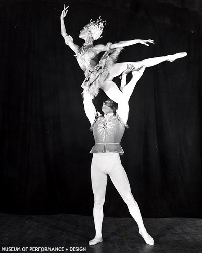 Sara Maule and Ted Nelson in Christensen's Nutcracker, 1970