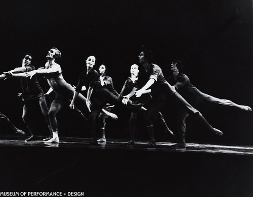San Francisco Ballet dancers in Béjart's Firebird, circa 1977-1978