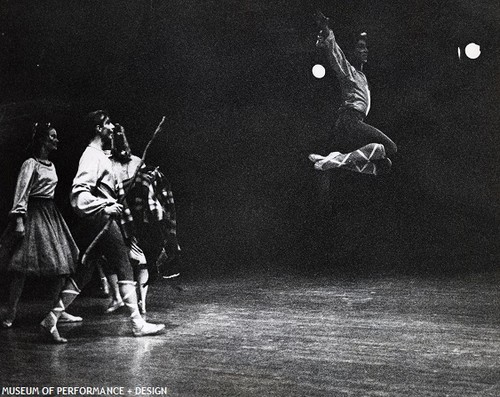 Robert Gladstein and San Francisco Ballet dancers, undated