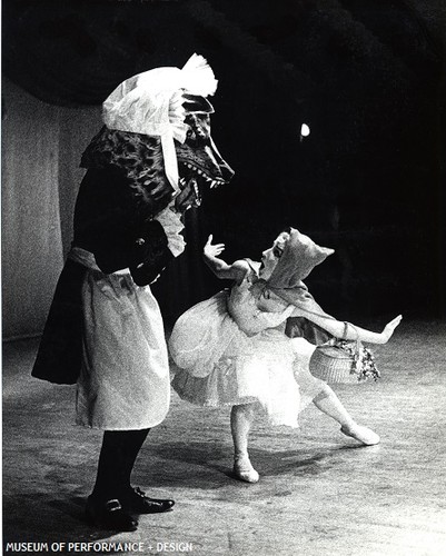 Zola Dishong and William Johnson in in Kersh's (after Petipa) Princess Aurora, 1964