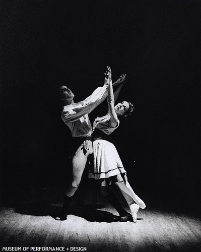 Virginia Johnson and David Anderson in Anderson's Hungarica, 1965