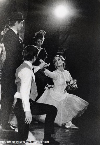 San Francisco Ballet dancers in Gladstein's The Fall of Siliver Creek, 1966