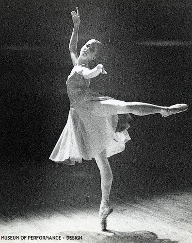 San Francisco Ballet dancer in Smuin's Songs of Mahler, circa 1970s