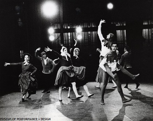 San Francisco Ballet dancers in Christensen's Lady of Shalott, circa 1963