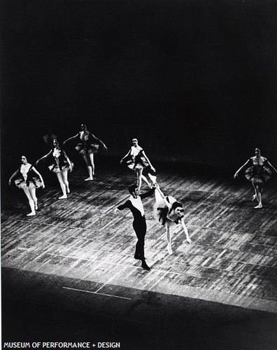 San Francisco Ballet dancers in Balanchine's Symphony in C, circa 1961