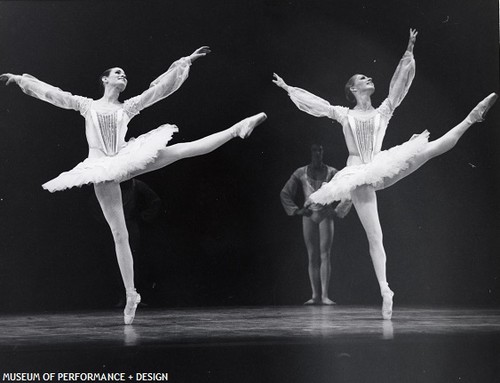 Gina Ness and Lynda Meyer in Smuin's Quattro a Verdi, circa 1978-1979